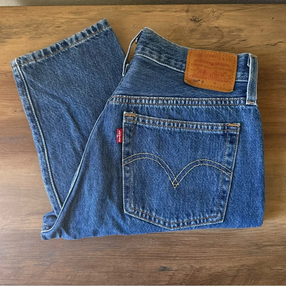 Women’s Levi’s Vintage Clothing 501 W26 L28 - Picture 3 of 8